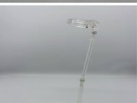 【可動フィギュア用に】「Futureファクトリーオリジナルフィギュアスタンド (クリアーラメ・グリーン・レッド)」【通販開始】の画像