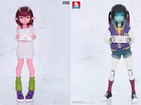 【銀河特急 ミルキー サブウェイ】システムサービス「チハル」「マキナ」プライズフィギュア【彩色原型公開】の画像