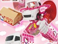 【トミカ ジョブレイバー】「キャリーブレイバー ハローキティ エクスプレス トラック」【発売決定】の画像