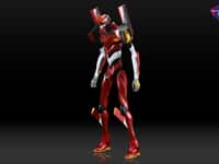 【エヴァンゲリオン】MENG MODEL「人造人間エヴァンゲリオン 2号機 Ver.1.5(ラディアントレッド塗装)」プラモデル【予約開始】の画像