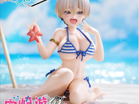 【宇崎ちゃんは遊びたい！】Desktop Cute フィギュア「宇崎花~浜辺で水着ver.~」プライズフィギュア【23日登場・限定版あり】の画像