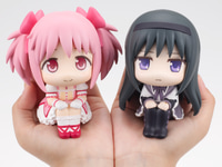 【まどか☆マギカ】るかっぷ「鹿目まどか」「暁美ほむら」デフォルメフィギュア 彩色原型公開【5月8日予約開始】の画像