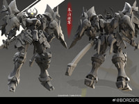 【オリジナルロボ】ボーダーモデル「幕府将軍」プラモデル【制作決定】の画像