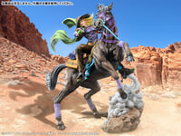 【ジョジョの奇妙な冒険】超像Artコレクション「ジャイロ・ツェペリ&ヴァルキリー」フィギュア【予約開始】の画像