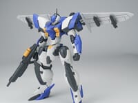 【オリジナルロボ】ULTRA ACTION TROOPERシリーズ「雲雀(ひばり) ブルー×ホワイトVer.」「雲雀 ブラック×ゴールドVer.」プラモデル【予約開始】の画像