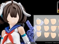 【メガミデバイス】M.S.G 08 フェイスセット BUSTER DOLL用「スキンカラーA/B」【予約開始】の画像