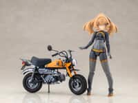 【メガミデバイス】「PUNI☆MOFU レーシングトゥ with Honda Z50J-1 モンキー」プラモデル【明日予約開始】の画像