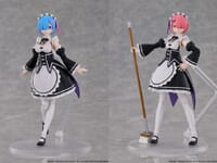 【Re:ゼロから始める異世界生活】KADOKAWAPLASTIC MODEL SERIES 「レム」「ラム」プラモデル【予約開始】の画像