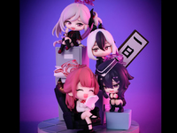 【ブルーアーカイブ】FigUnity「ブルーアーカイブ」デフォルメフィギュア 彩色原型公開【4日予約開始】の画像