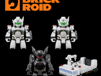 【機動警察パトレイバー】BRICKROID「機動警察パトレイバー」シリーズ各種【6月4日予約開始】の画像