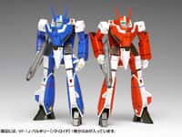 【マクロス】WAVE「VF-1J バルキリー[バトロイド]マルチプレックス」「VF-1J バルキリー［ファイター］マルチプレックス」プラモデル【予約開始】の画像