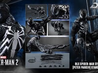 【スパイダーマン】DLX「スパイダーマン シンビオート・スーツ(ピーター・パーカー)」可動フィギュア 商品情報公開【近日予約開始】の画像