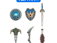 【可動フィギュア用に】「ドラゴンクエスト ウェポンズコレクションVol.1」トレフィグ【予約開始】の画像