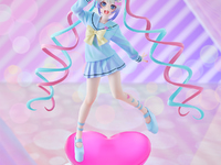 【NEEDY GIRL OVERDOSE】セガ「超絶最かわてんしちゃん」プライズフィギュア【彩色原型公開】の画像