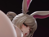 【怅夜骨髓 氏イラスト】老王捏妹「兔美 usami」美少女フィギュア【予約開始】の画像