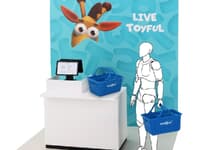 【可動フィギュア】1/12スケール「トイザらス ストア 店舗レジ」「トイザらス ストア 店舗 売場 什器 ゴンドラ」【トイザラス限定で近日発売】の画像