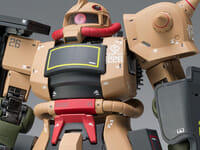 【機動戦士ガンダム】GFFメタコン「MS-06D ザク・デザートタイプ」フィギュア【明日16時プレバン受注開始】の画像