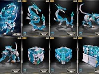 【BEASTBOX】「クリスタリン・ドラゴン&クリスタル・タイガー セット」変形可動玩具【発売決定】の画像