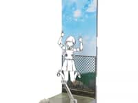 【可動フィギュア用に】トイザらス「ディスプレイスタンド 背景パネル付き 森 海 屋上」「フィギュア ディスプレイスタンド」【発売決定】の画像