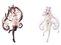 【ネコぱら】オーキッドシード「ショコラ マイクロビキニメイド-STD Edition-」「バニラ マイクロビキニメイド-STD Edition-」フィギュア【予約開始】の画像