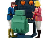 【機動戦士ガンダム】G.M.G. COLLECTION EX「ホワイトベースブリッジ通信士デスクセット」可動フィギュア【明日プレバン受注開始】の画像
