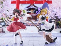 【東方Project】フリュー「博麗霊夢」「霧雨魔理沙」プライズフィギュア【彩色原型公開】の画像
