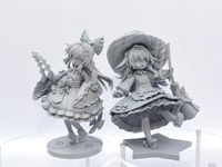 【東方Project】Reverse Studio×あみあみ「博麗霊夢」「霧雨魔理沙」フィギュア【原型公開】の画像