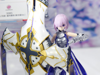 【FGO】30MS「シールダー/マシュ・キリエライト(新衣装Ver.)」プラモデル【試作公開】の画像
