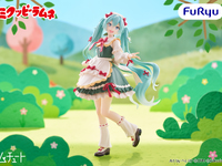 【クッピーラムネ×初音ミク】フリュー「初音ミク」へいわ氏デザインでプライズフィギュア化決定【彩色原型公開】の画像