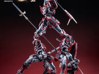 【オリジナルロボ】MOSHOWTOYS「エリート級・大漢虎賁・奎宿装セット」プラモデル【予約開始】の画像