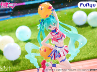 【初音ミク】フリュー「初音ミク」NOCO氏デザインのチアガール姿でプライズフィギュア化決定【彩色原型公開】の画像