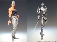 【ジョジョの奇妙な冒険】超像可動「J・P・ポルナレフ」「シルバーチャリオッツ」可動フィギュア 再販決定【8月予約開始】の画像