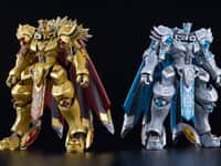 【ナイツ&マジック】MODEROID「ゴルドリーオ」「ジルバティーガ」プラモデル【予約開始】の画像