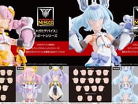 【メガミデバイス】M.S.G「フェイスセット PUNI☆MOFU用 01 スキンカラーA/B」【予約開始】の画像