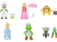 【スーパーマリオ】三英貿易「ザ・スーパーマリオギャラクシー・ムービー」アクションフィギュア各種【予約開始】の画像