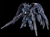 【ガンプラ】MGSD「ウイングガンダムゼロ EW[ストラクチャルコーティング/ブラック]」【12時プレバン受注開始】の画像