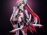 【オリジナルメカ娘】核金重構「紫微星・白」プラモデル【再販予約開始】の画像