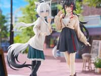 【ホロライブ】グッスマ「白上フブキ Date Style 私服衣装 Ver.」「大神ミオ Date Style おでかけ衣装 Ver.」フィギュア【予約開始】の画像