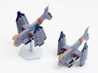 【エヴァンゲリオン】SYUTO「近接航空支援用垂直離着陸対地攻撃機 YAGR-3B」1/350プラモデル【予約開始】の画像