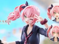 【創彩少女庭園 】「サイドテールちゃん」プラモデル【明日予約開始】の画像