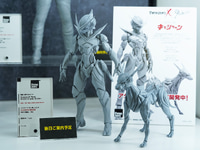 【新造人間キャシャーン】threezero X Yoshi.「キャシャーン with フレンダー」アクションフィギュア 原型公開【秋頃予約開始】の画像