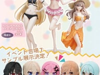 【わたなれ】BEACH QUEENS L size「甘織れな子」「王塚真唯」「瀬名紫陽花」フィギュア【彩色原型公開】の画像