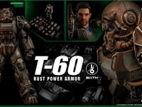 【フォールアウト】threezero「T-60 ラストパワーアーマー」 アクションフィギュア 試作公開【近日予約開始】の画像