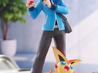 【ポケモンBW】コトブキヤ「トウヤ with ビクティニ」フィギュア 彩色原型公開【20日予約開始】の画像