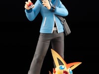 【ポケモンBW】コトブキヤ「トウヤ with ビクティニ」フィギュア【予約開始】の画像