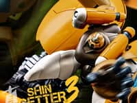 【ゲッターロボ】POSE+ METAL HEAT「真ゲッター3 (真ゲッターロボ世界最後の日Ver.)」合金アクションフィギュア【予約開始】の画像