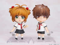 【カードキャプターさくら】ねんどろいど「木之本桜 友枝小学校 夏服Ver. べーしっく」「李小狼 友枝小学校 夏服Ver. べーしっく」【彩色原型公開】の画像
