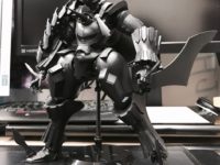 【装甲悪鬼村正】「劔冑 村正アクショフィギュア（ガレキ）」試作公開の画像