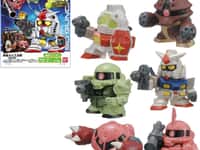 【機動戦士ガンダム】びっくらたまご「SDガンダム」発売決定、ミニフィギュア入りの画像