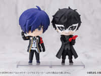 【ペルソナ】OSHI WORKS Mini「ペルソナ3 リロード 主人公」「ペルソナ5 ジョーカー」デフォルメフィギュア【予約開始】の画像